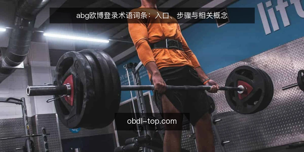 abg欧博登录术语词条:入口、步骤与相关概念 — 现场信号:登录前要确认什么 配图