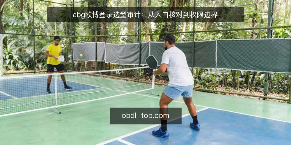 abg欧博登录选型审计:从入口核对到权限边界 — 为什么现在需要做登录方案审计 配图
